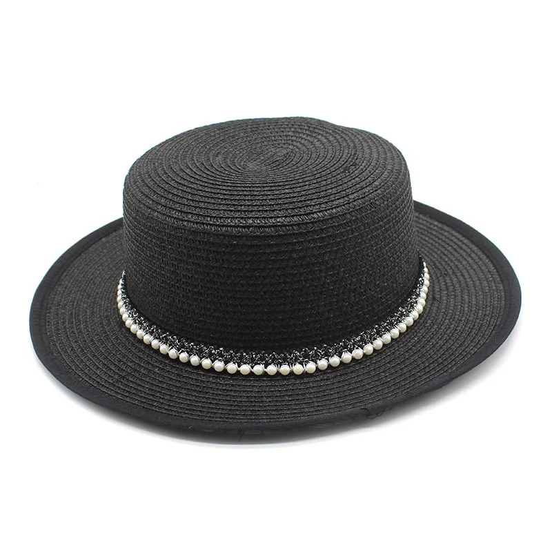 čiapky pre ženy Pláži výlet Luxusné dámske slnka, slamený klobúk luxusné Módne, elegantné dizajnér doprava Zadarmo cirkvi Pearl nové